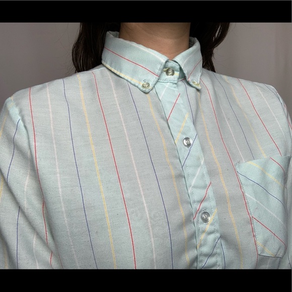 Vtg Oak Hill Button Down - Picture 5 of 7